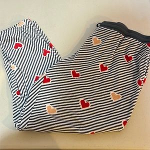 Grey Heart Sweatpants XL